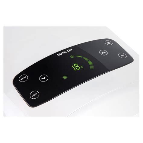 Detail ovládacieho panelu Sencor SAC MT7020C s LCD displejom