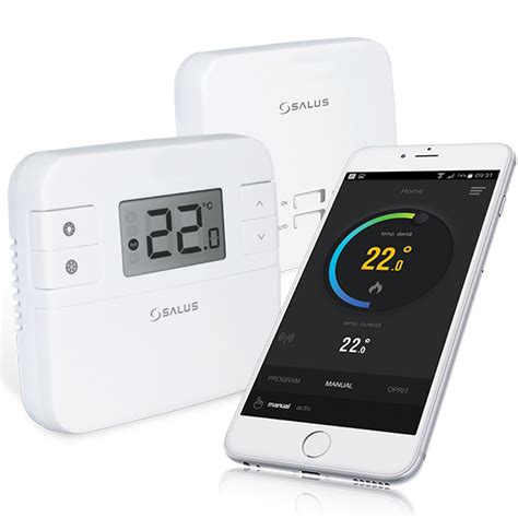 Zostava internetového termostatu Salus RT310i s bránou a prijímačom