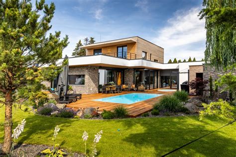 Tematické foto: moderný dom s elektrickým vykurovaním