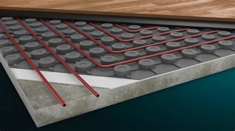Inštalácia podlahového vykurovania s potrubnými okruhmi
