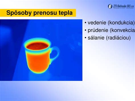 Schéma prenosu tepla: vedenie, prúdenie a sálanie medzi zdrojom tepla a radiátorom.