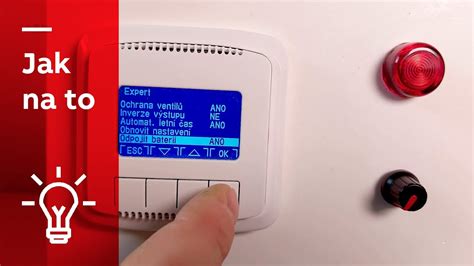 Prehľadná tabuľka nastavení digitálneho termostatu a týždenného časového programu