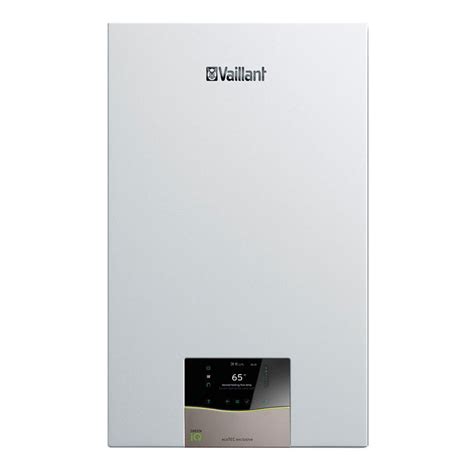 Detail podsvieteného grafického displeja kotla Vaillant ecoTEC plus