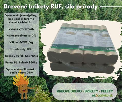 Porovnanie drevených brikiet a peliet.