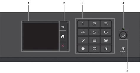 detail ovládacieho panela s TFT displejom a tlačidlami