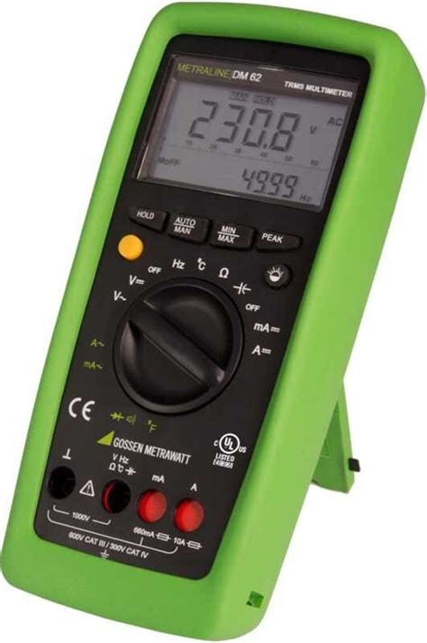 Multimeter pripnutý k snímaču teploty