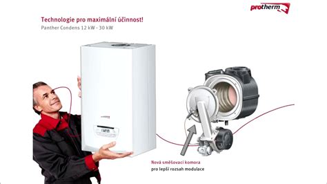 Ilustrácia interiéru s plynovým kotlom Protherm