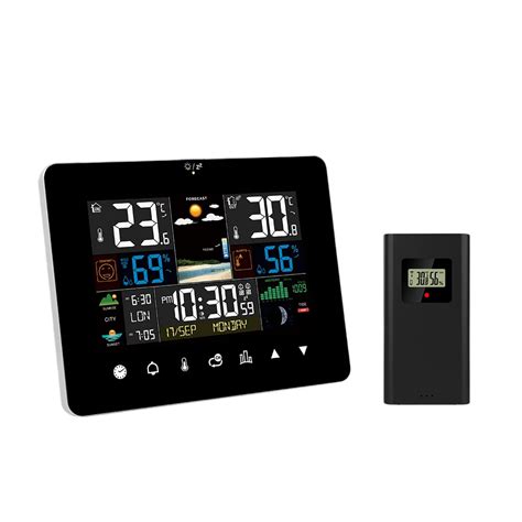 Ilustračná fotografia moderného termostatu s dotykovým displejom