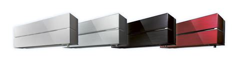 Dizajnová vnútorná jednotka klimatizácie Mitsubishi Electric MSZ-LN v rôznych farebných prevedeniach