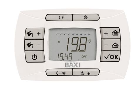 Produktové foto nástenného kotla Baxi Luna 3 Comfort s LCD displejom