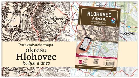 Mapa regiónu Hlohovec s vyznačenými oblasťami pokrytia službami