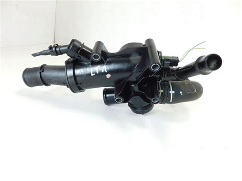 schematické zobrazenie umiestnenia termostatu v motore Ford Mondeo MK4 2.0 TDCi
