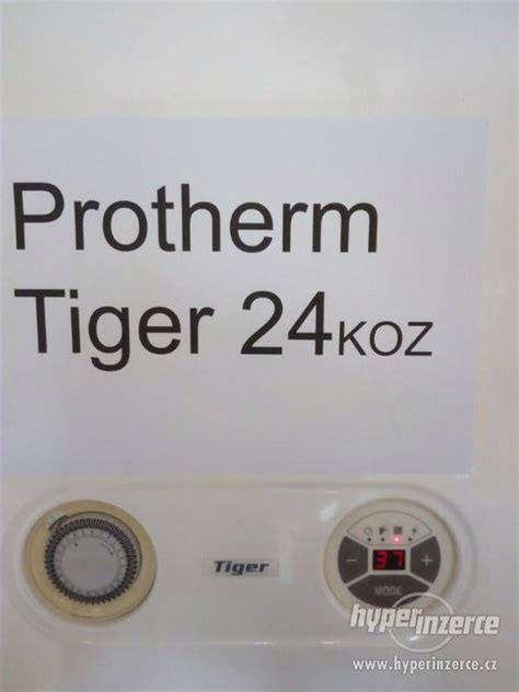 Fotografia ovládacieho panela kotla Protherm Tiger
