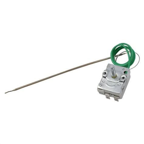 Ilustračný obrázok rozloženého termostatu elektrickej rúry