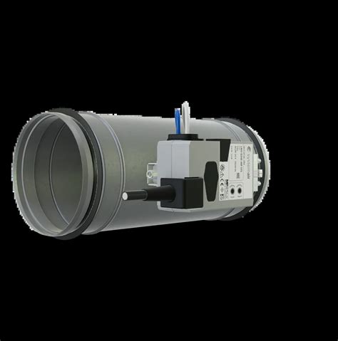 Detail VAV regulátora prietoku vzduchu