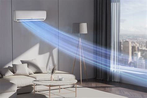 Ilustrácia znázorňujúca vnútornú jednotku klimatizácie s vyznačenými filtrami a výparníkom.