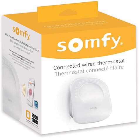 screenshoty mobilnej aplikácie Somfy Connected Thermostat