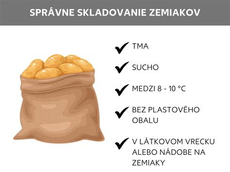 ilustrácia znázorňujúca správne pretriedenie zemiakov pred uskladnením