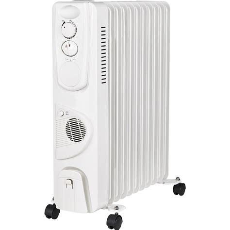 Fotografia olejového radiátora Orava OH-11 A s vyznačenými rebrami a ovládacími prvkami.