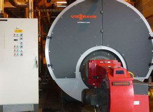 Schéma priemyselného parného kotla Viessmann Vitomax