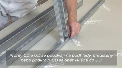 Detail inštalácie vykurovacej fólie na CD profily