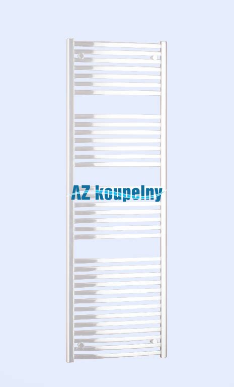 Schéma konštrukcie kúpeľňového radiátora PMH Marabu s vyznačenými rozmermi profilov.