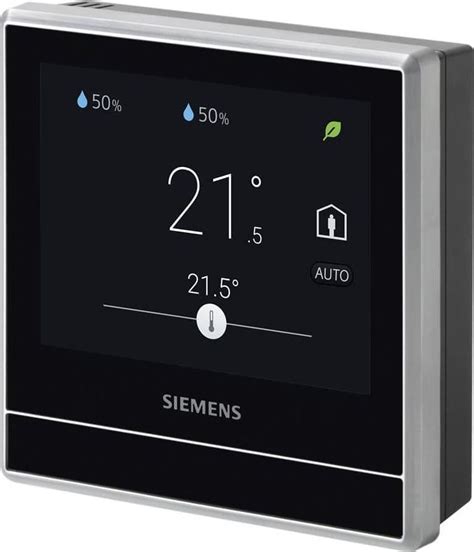 Tematické foto bezdrôtového termostatu Siemens RDS110.R