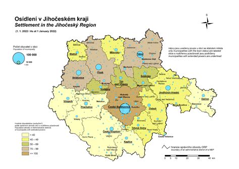 mapa regiónu Rožňavy s označením servisných oblastí