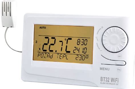 Ilustrácia rôznych typov termostatov: mechanický, digitálny, programovateľný a smart.