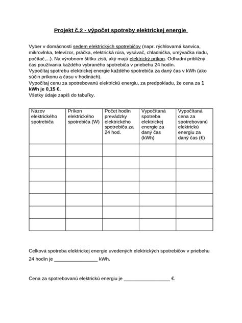 Infografika: Vzorec pre výpočet spotreby elektrickej energie (W, hodiny, kWh)