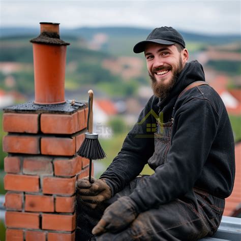 ilustračné foto čistenia komína