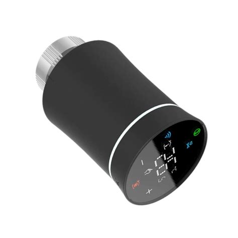 Ukážka digitálnej termostatickej hlavice s displejom a mobilnou aplikáciou