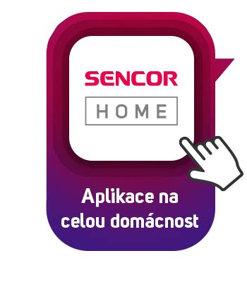 Ukážka rozhrania aplikácie Sencor HOME