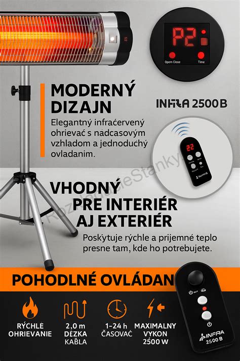 infračervený ohrievač na terase