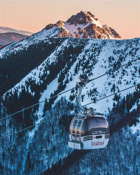 Moderná kabínková lanovka v Ski Centre Demänová.