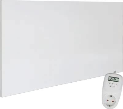 Obrázok rôznych typov elektrických ohrievačov (konvektor, infračervený panel, kúpeľňový radiátor).