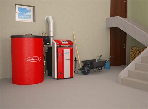 Tematické foto kotla na pevné palivo